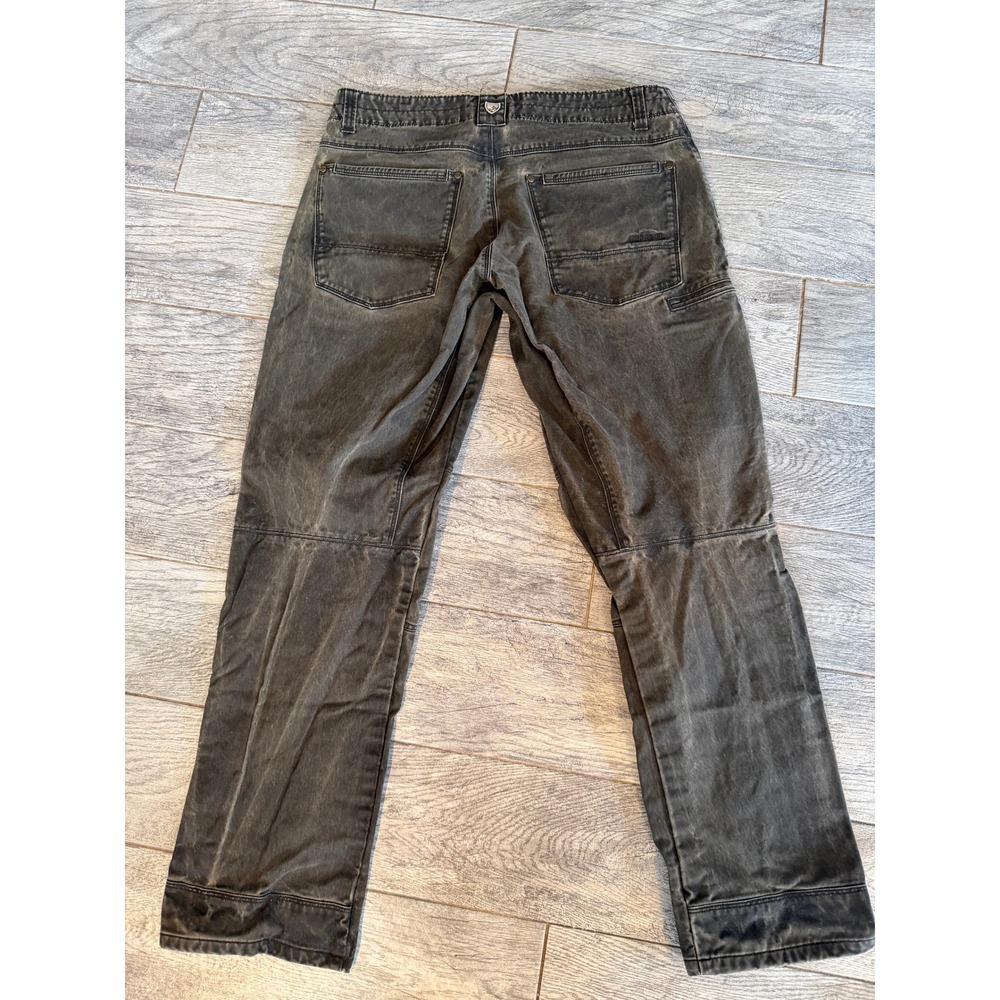 KUHL Rydr Pants Mens 34x32 Brown 5016 Vintage Patina Dye Workwear 34 x 32